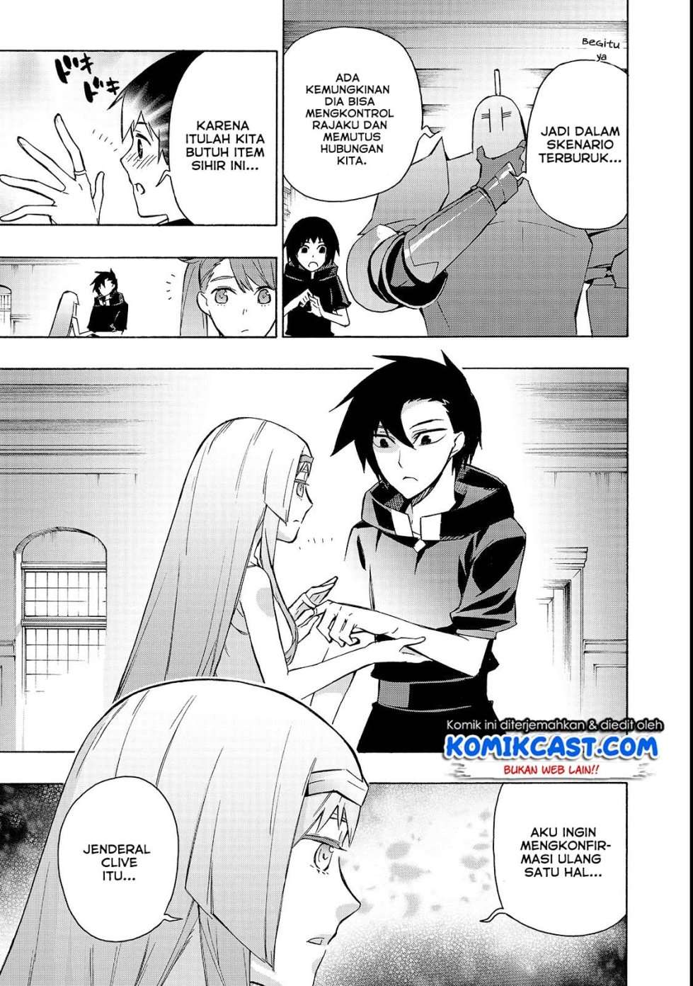 Kuro no Shoukanshi chapter 38 halaman 8