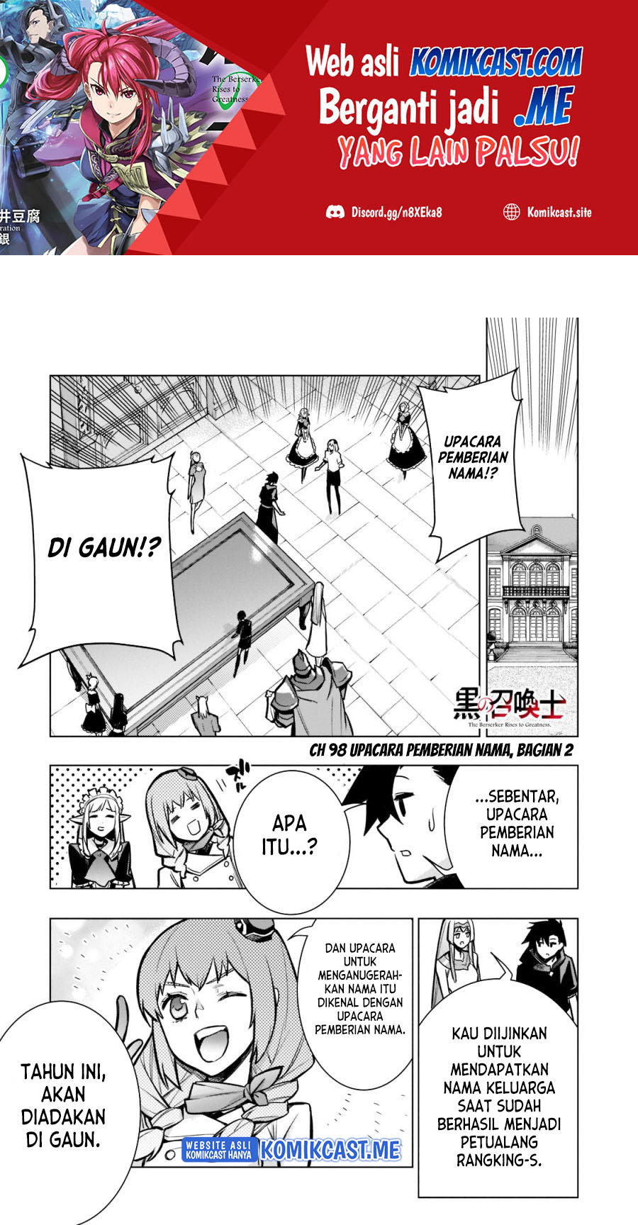 Kuro no Shoukanshi chapter 98 halaman 2