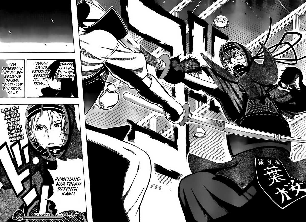 Kurogane Bab 16 halaman 19