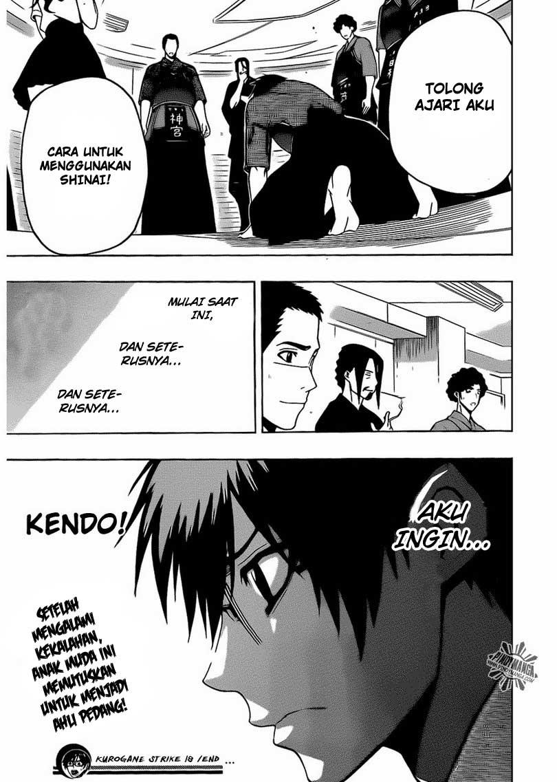 Kurogane Bab 18 halaman 20