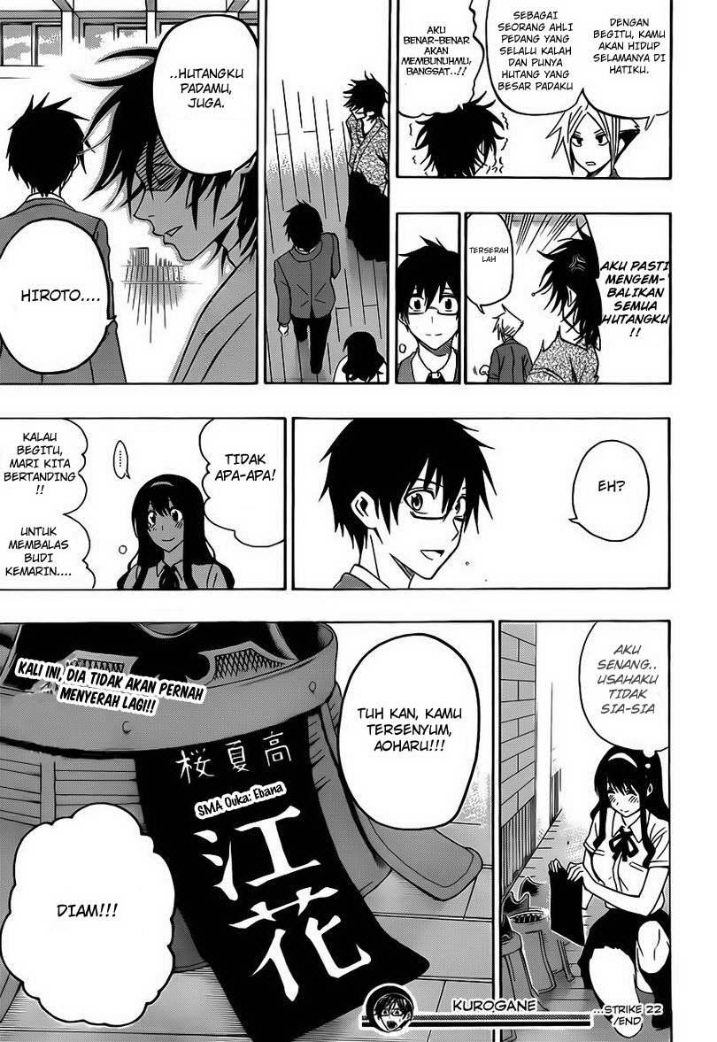 Kurogane Bab 22 halaman 20
