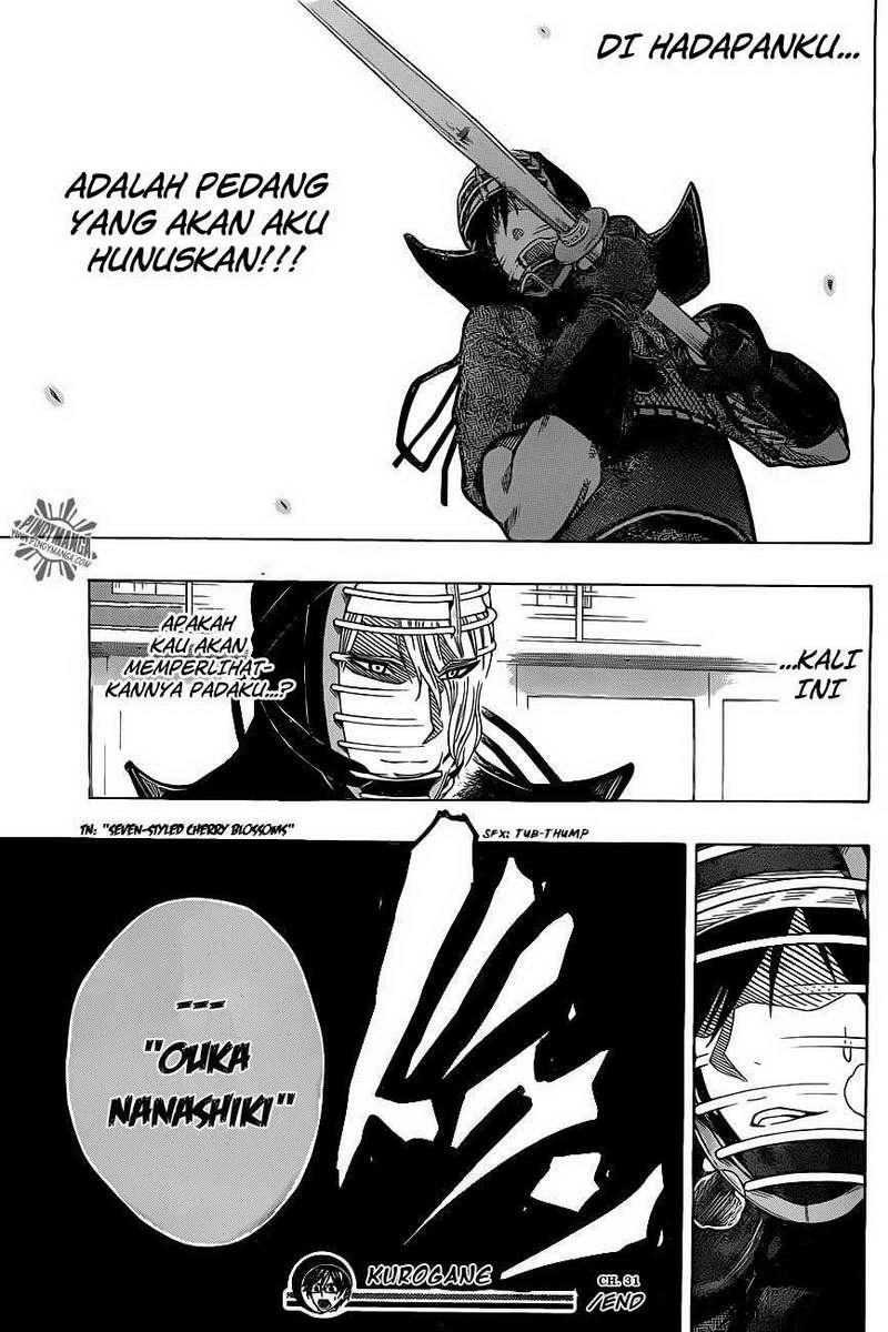 Kurogane Bab 31 halaman 20