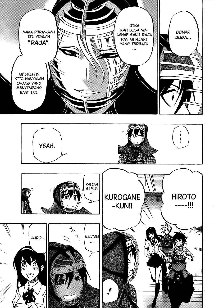 Kurogane Bab 33 halaman 19