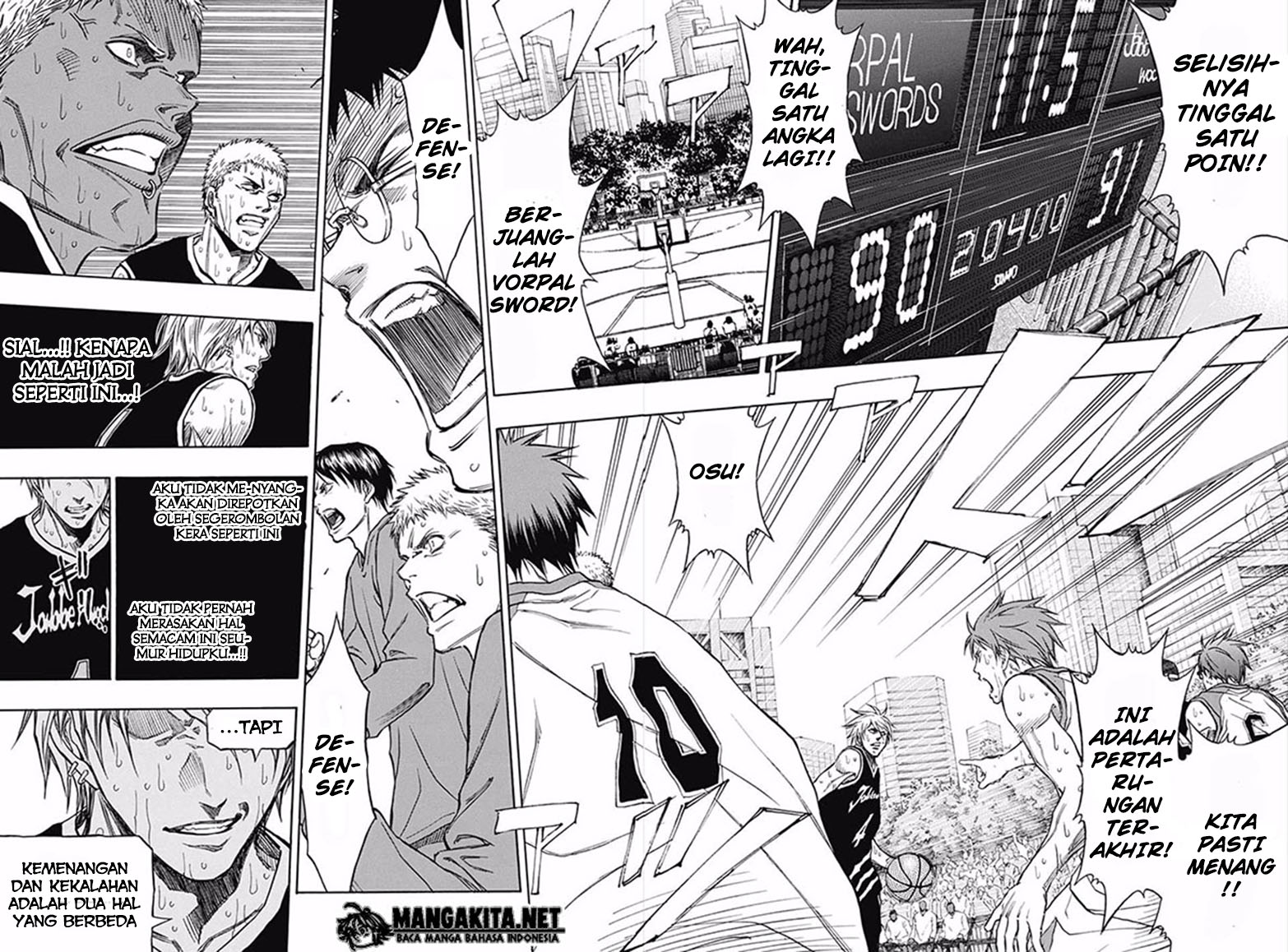 Kuroko no Basket Extra Game chapter 8 halaman 40