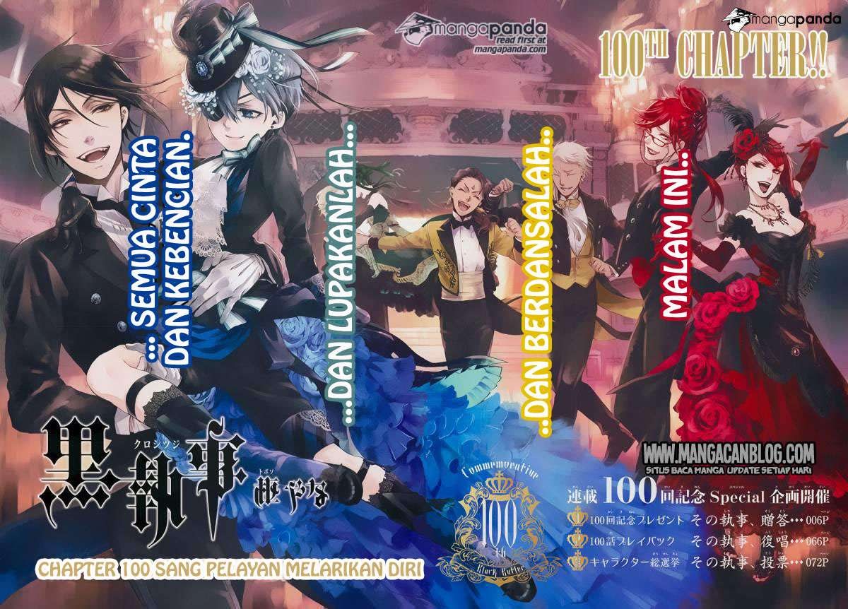 Kuroshitsuji Bab 100 halaman 2