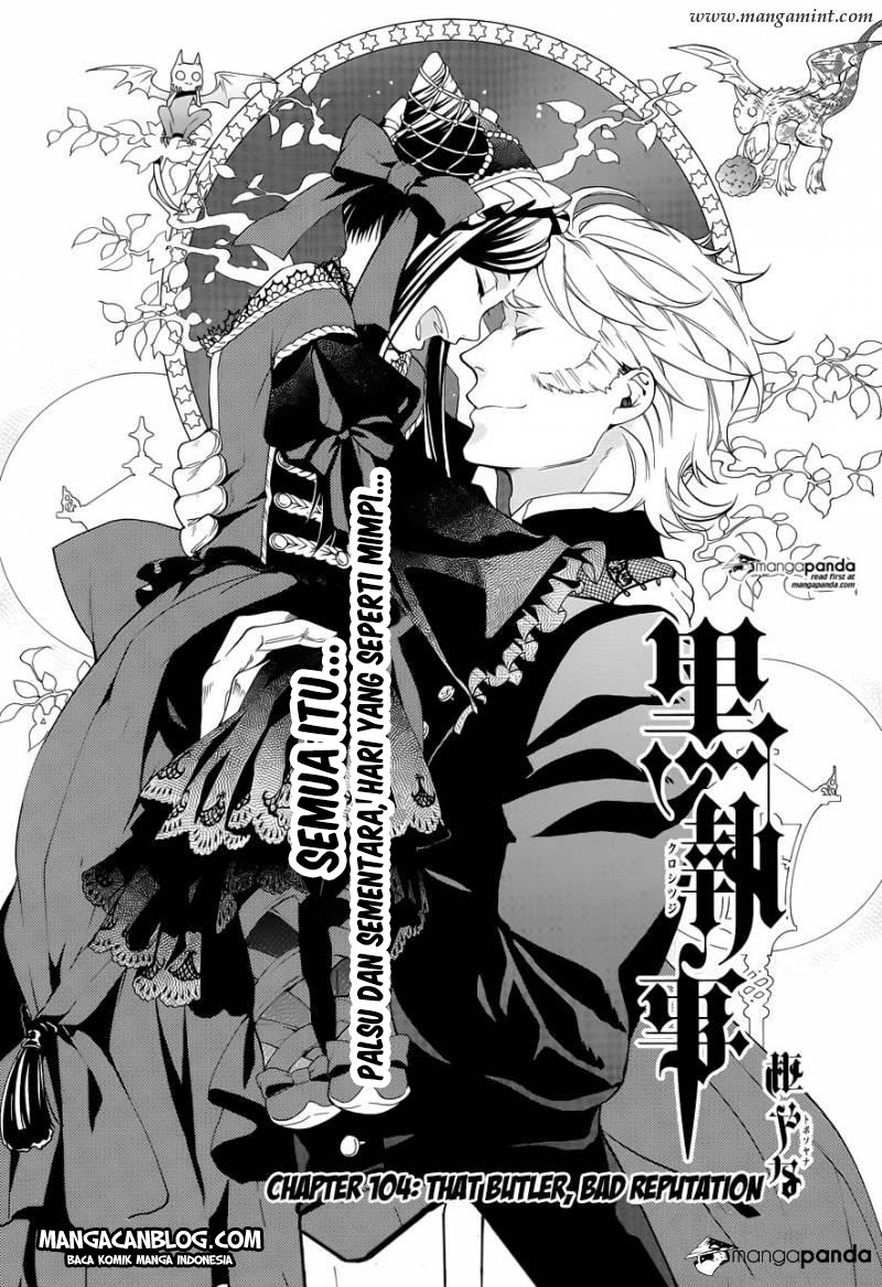Kuroshitsuji Bab 104 halaman 1