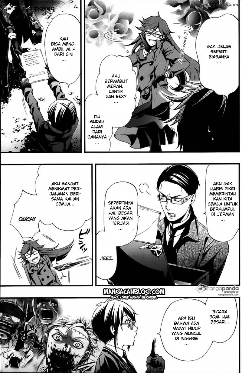 Kuroshitsuji Bab 105 halaman 8