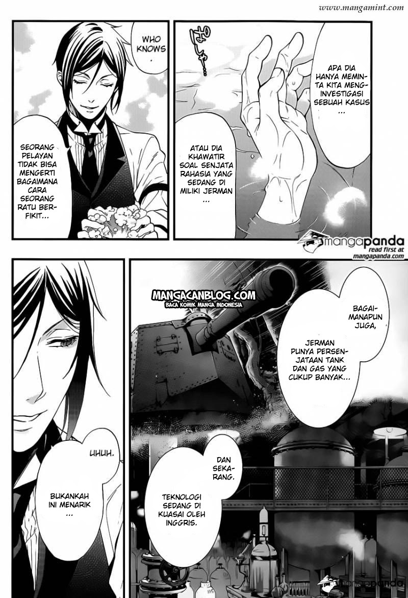 Kuroshitsuji Bab 105 halaman 17