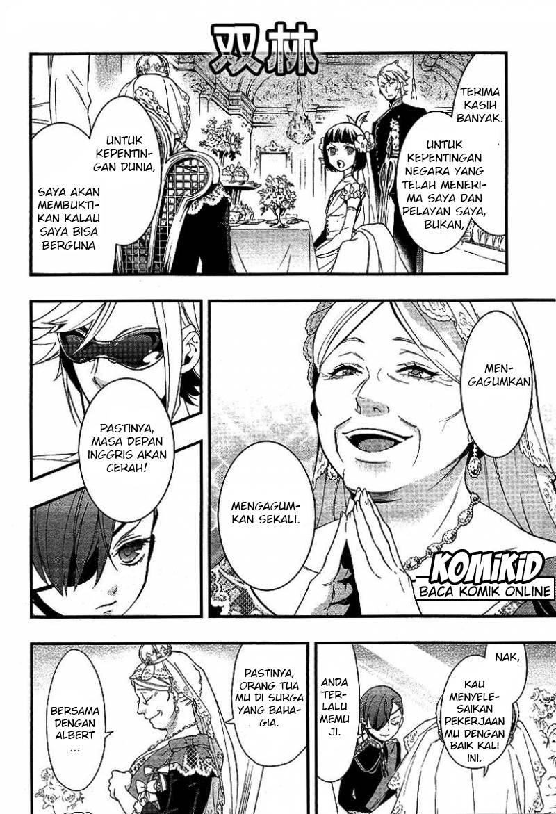 Kuroshitsuji Bab 108 halaman 19