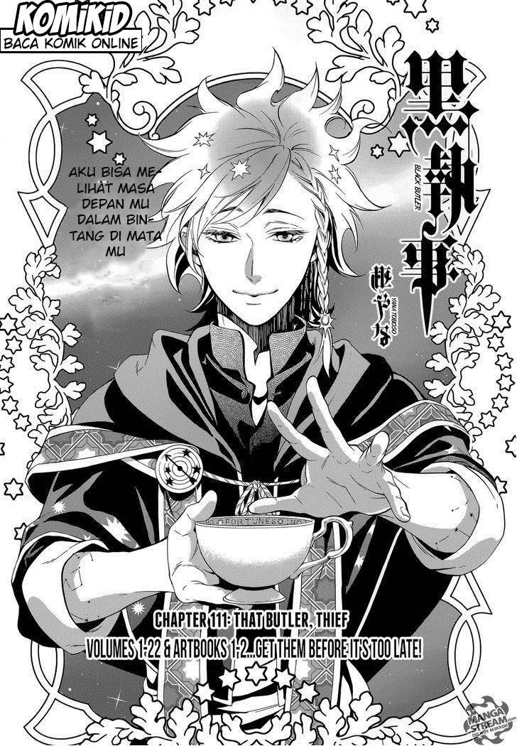 Kuroshitsuji Bab 111 halaman 3