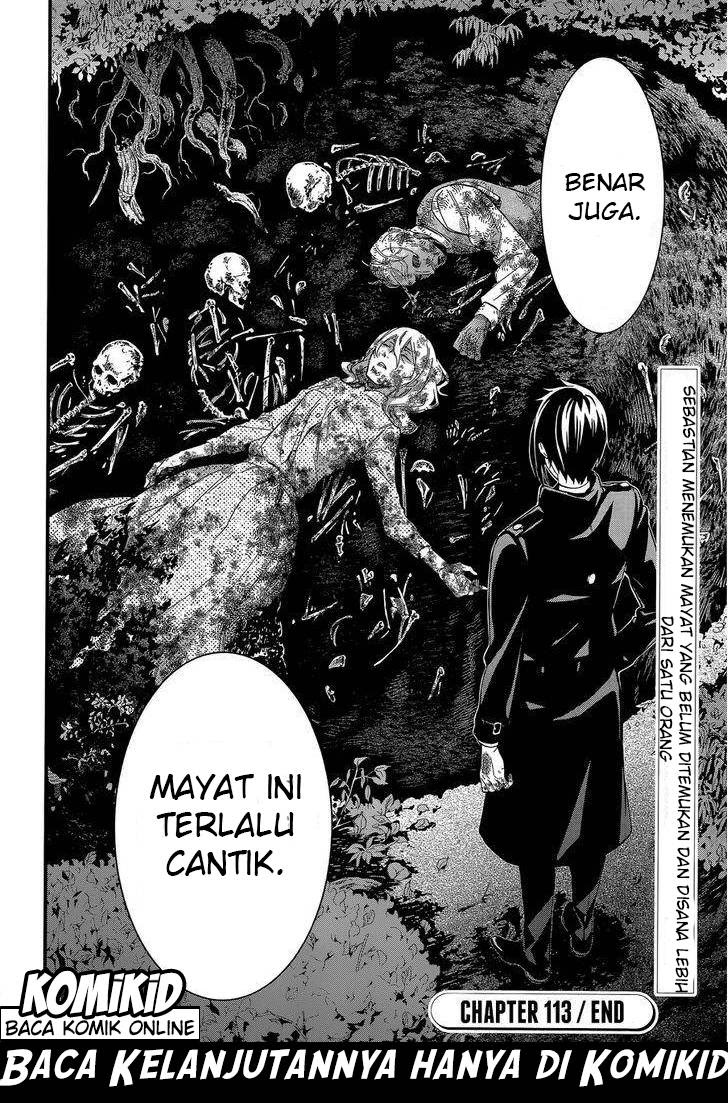 Kuroshitsuji Bab 113 halaman 31