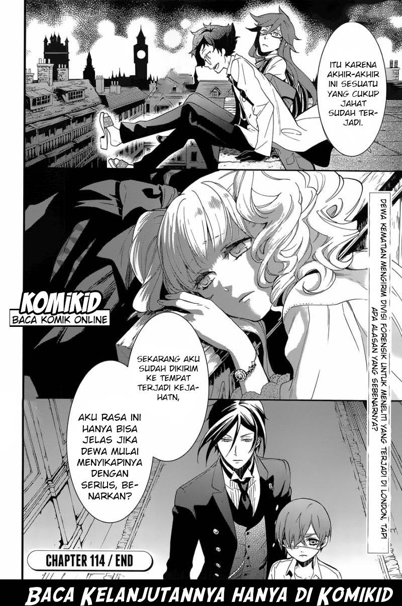 Kuroshitsuji Bab 113 halaman 32