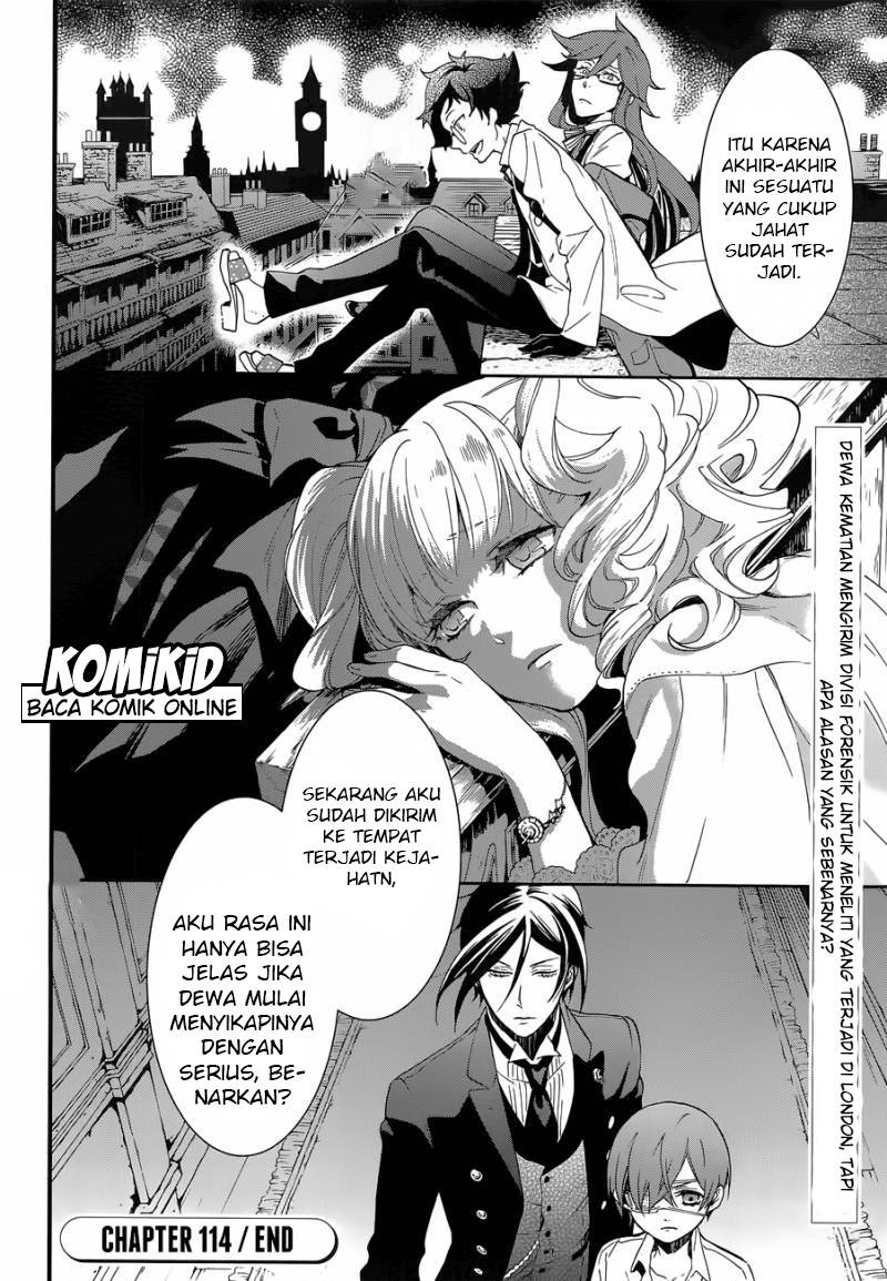 Kuroshitsuji Bab 114 halaman 30