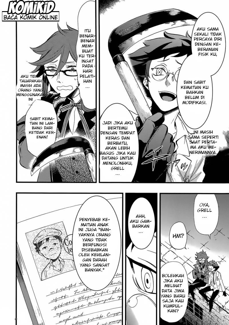 Kuroshitsuji Bab 115 halaman 6
