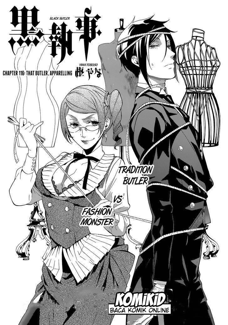 Kuroshitsuji Bab 116 halaman 4