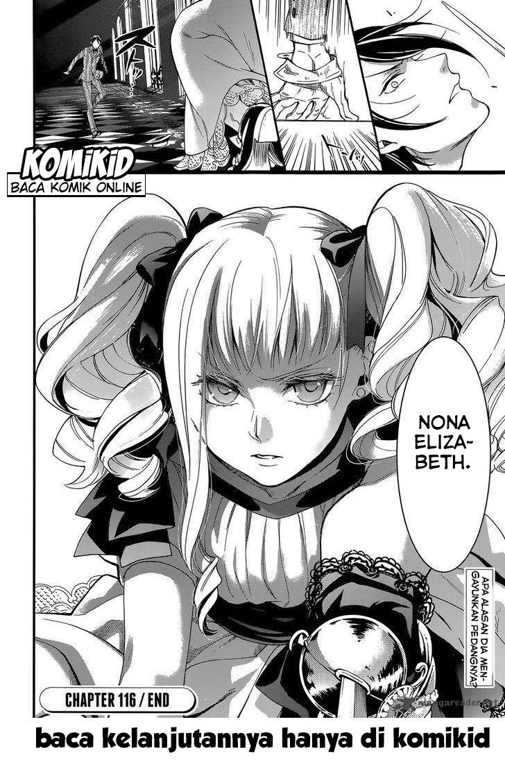 Kuroshitsuji Bab 116 halaman 22