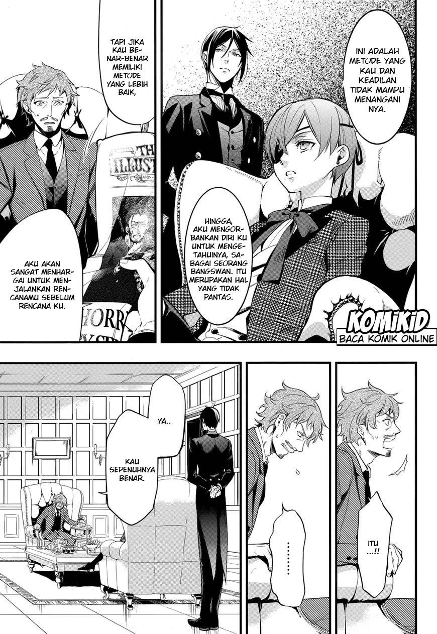 Kuroshitsuji Bab 124 halaman 19
