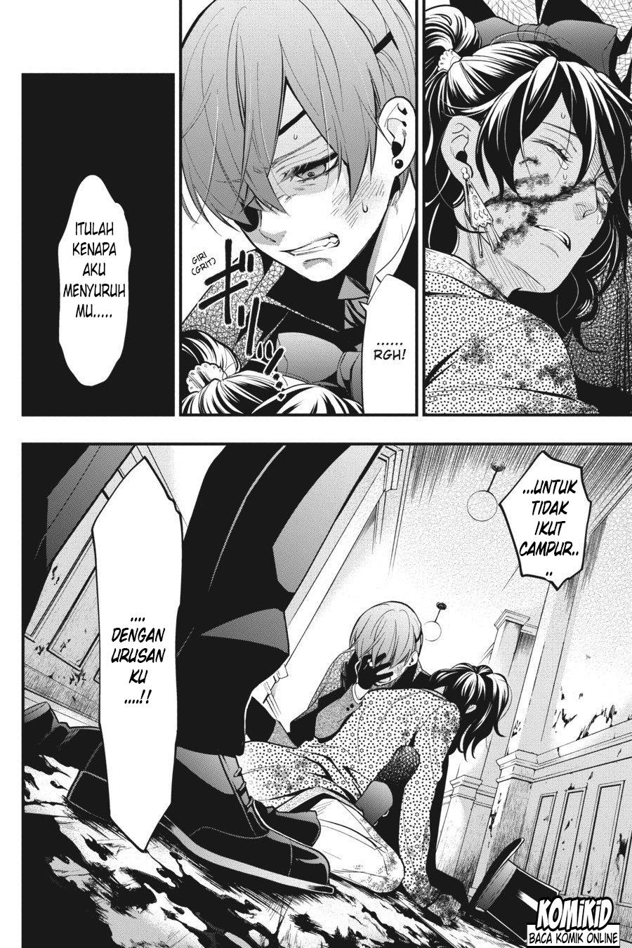 Kuroshitsuji Bab 128 halaman 10