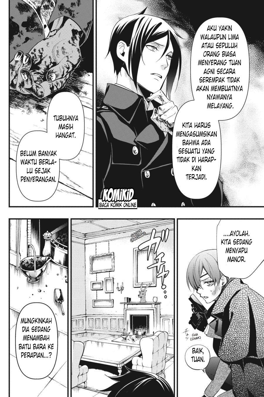 Kuroshitsuji Bab 128 halaman 12