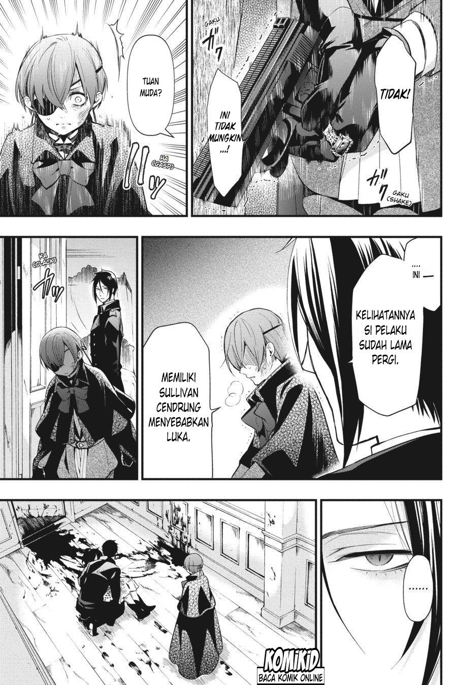 Kuroshitsuji Bab 128 halaman 16