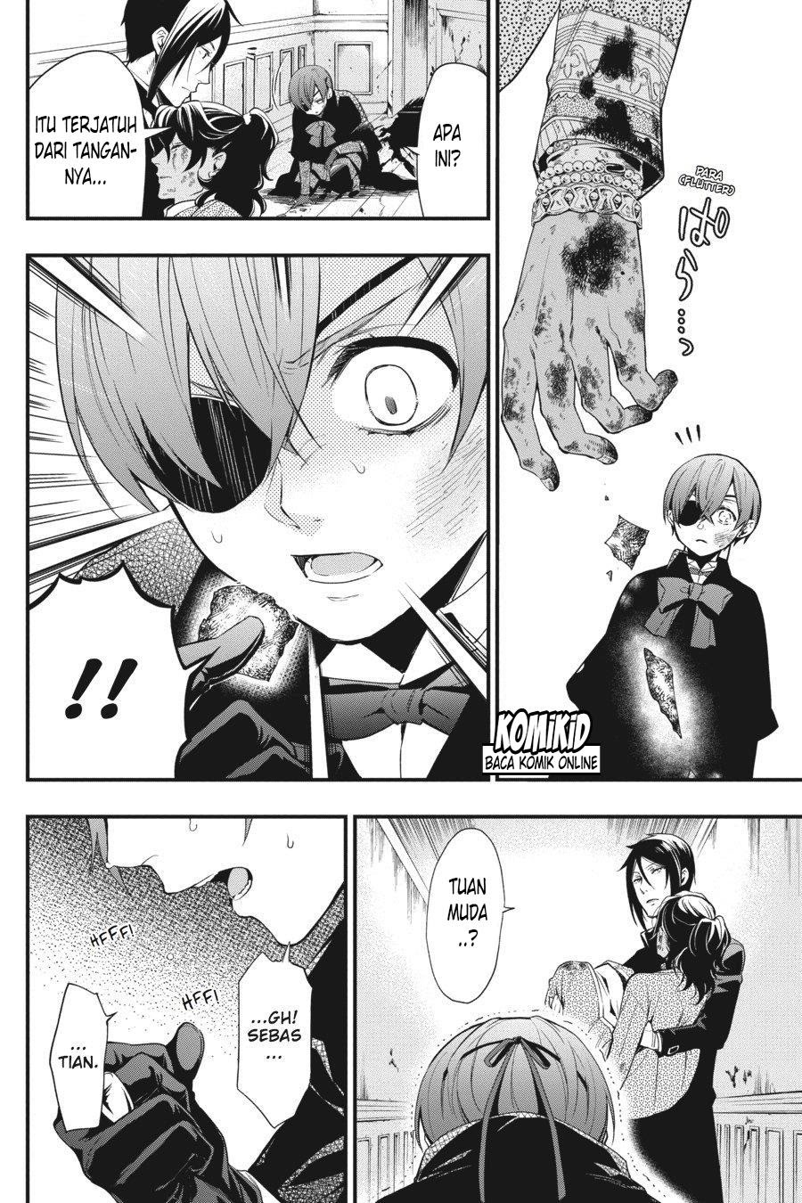 Kuroshitsuji Bab 128 halaman 17