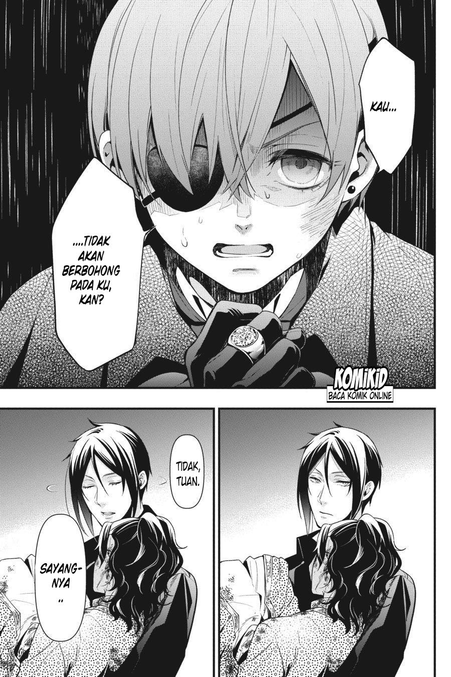 Kuroshitsuji Bab 128 halaman 18
