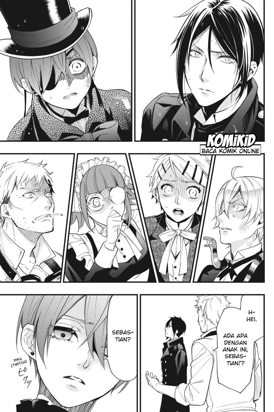 Kuroshitsuji Bab 130 halaman 5