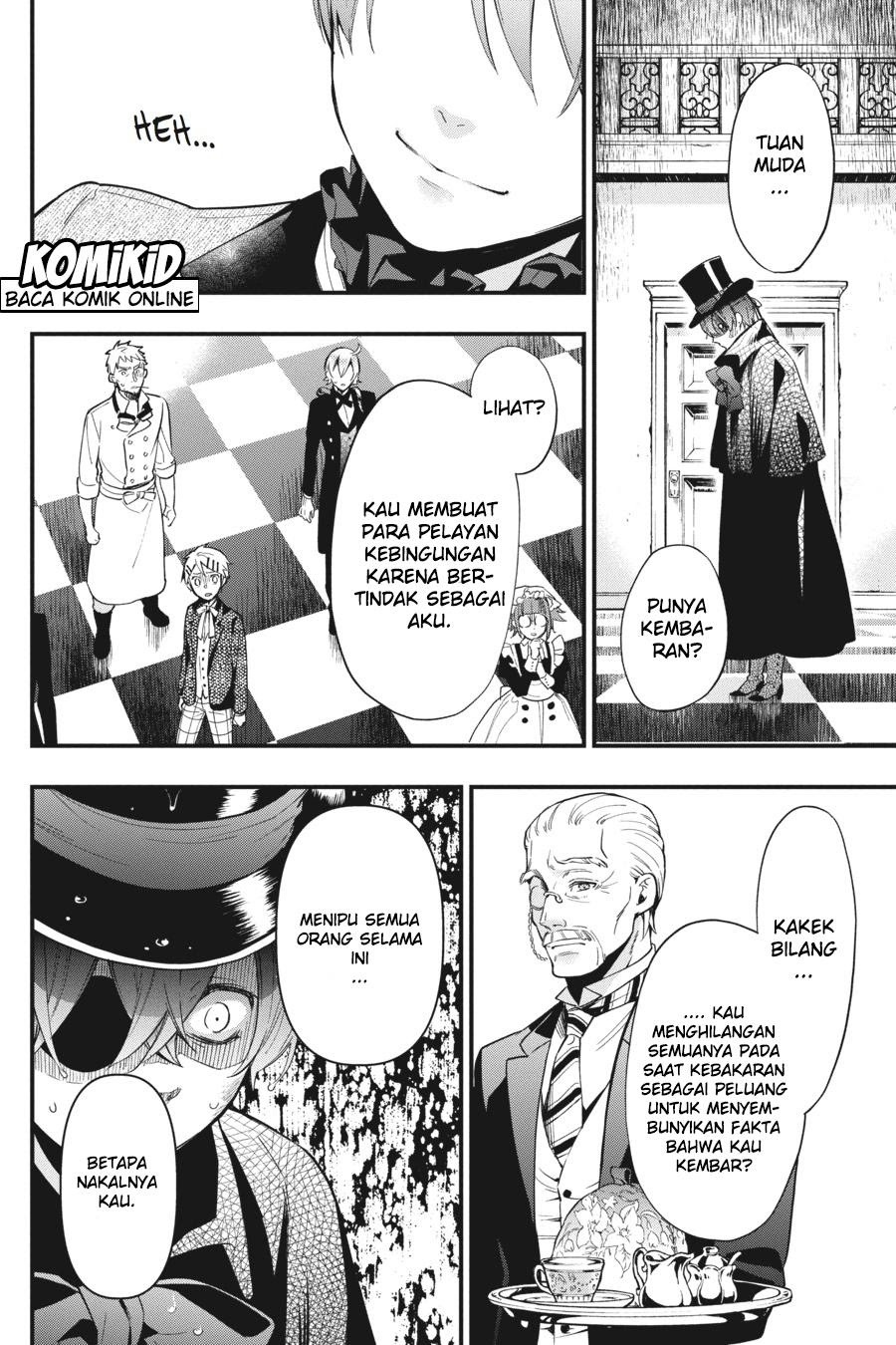Kuroshitsuji Bab 130 halaman 16