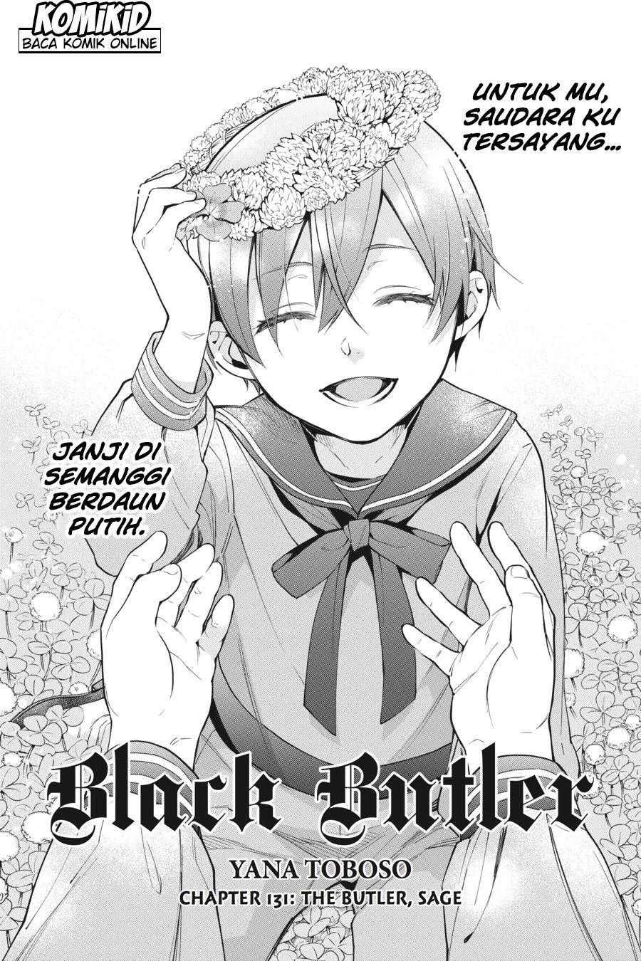 Kuroshitsuji Bab 131 halaman 3