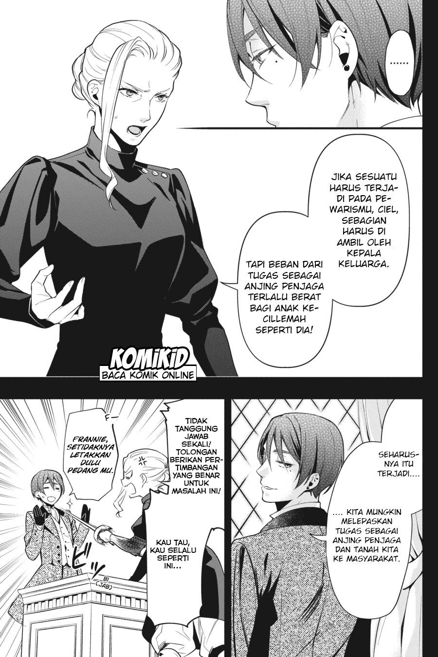 Kuroshitsuji Bab 132 halaman 6
