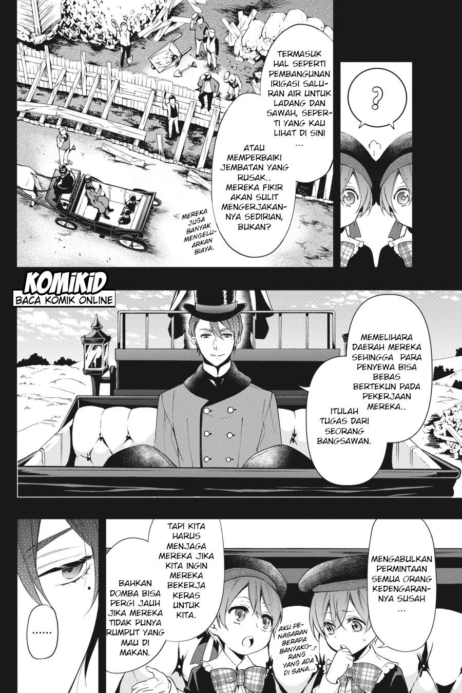 Kuroshitsuji Bab 132 halaman 10