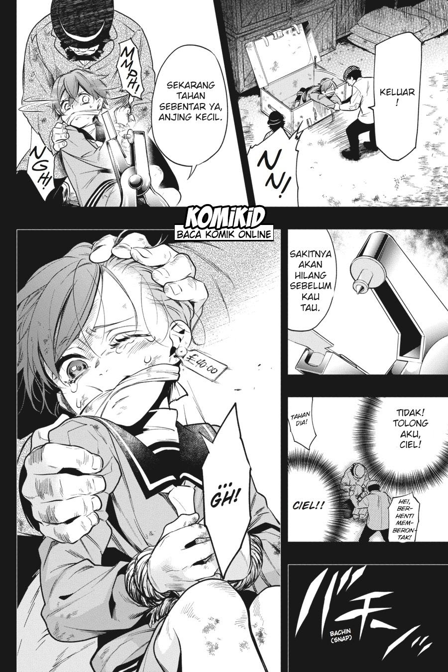 Kuroshitsuji Bab 135 halaman 8