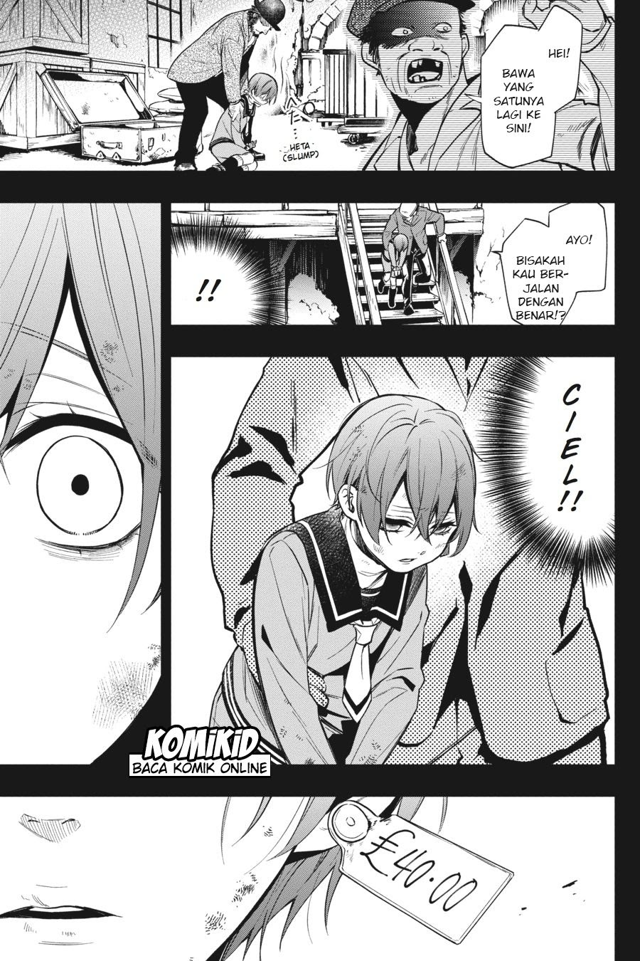 Kuroshitsuji Bab 135 halaman 9
