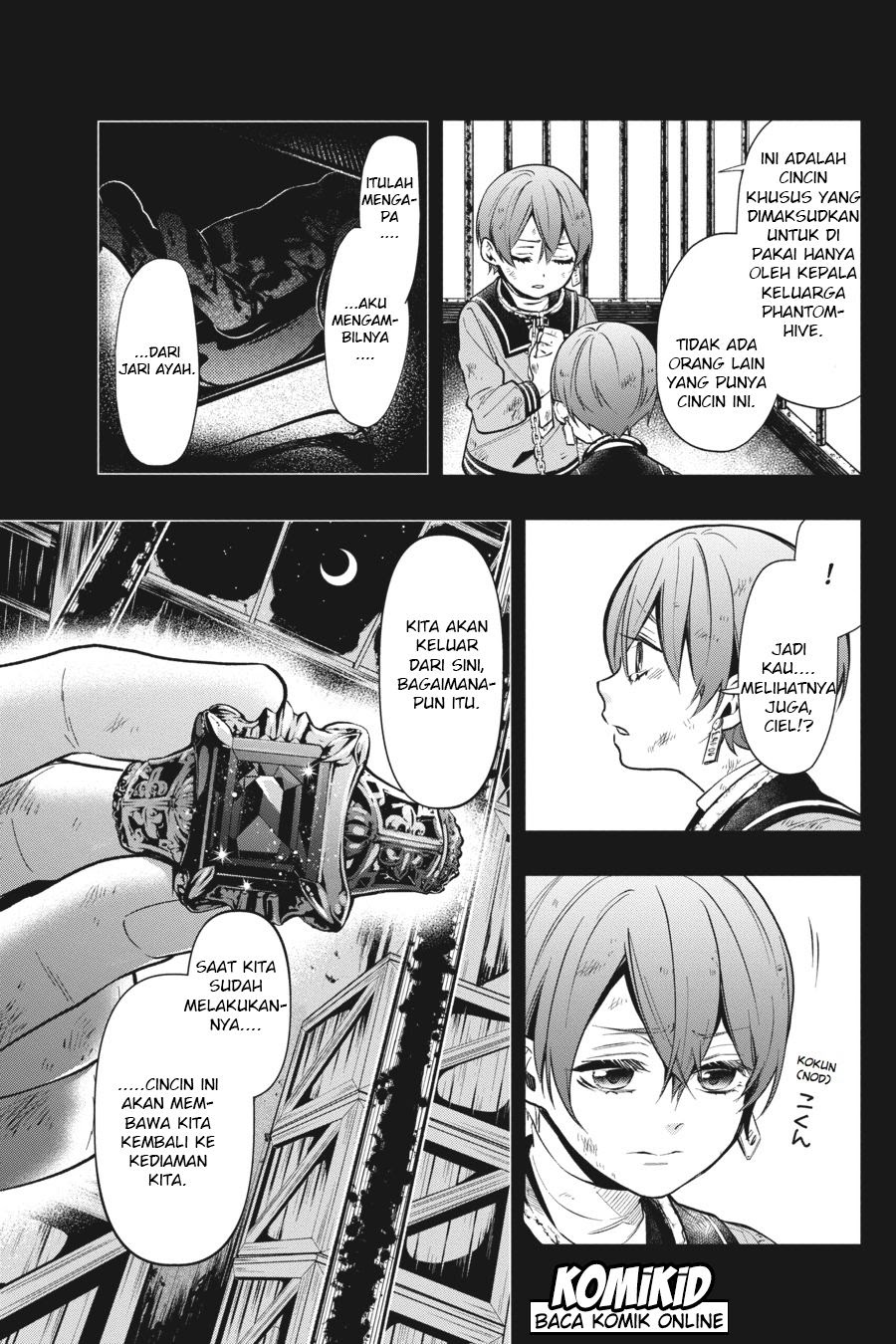 Kuroshitsuji Bab 135 halaman 15