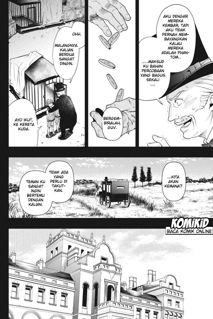 Kuroshitsuji Bab 135 halaman 20