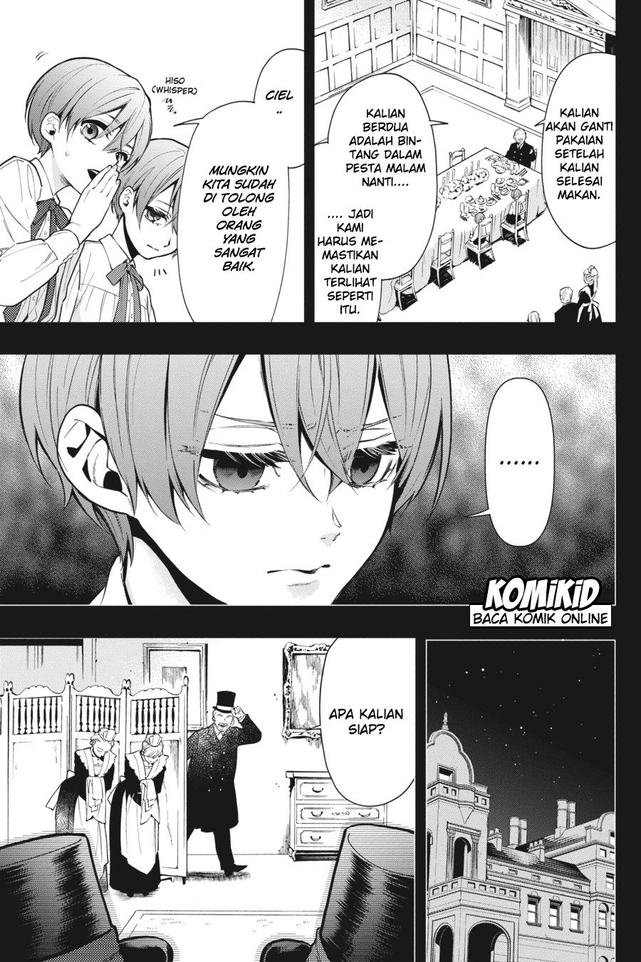 Kuroshitsuji Bab 135 halaman 23