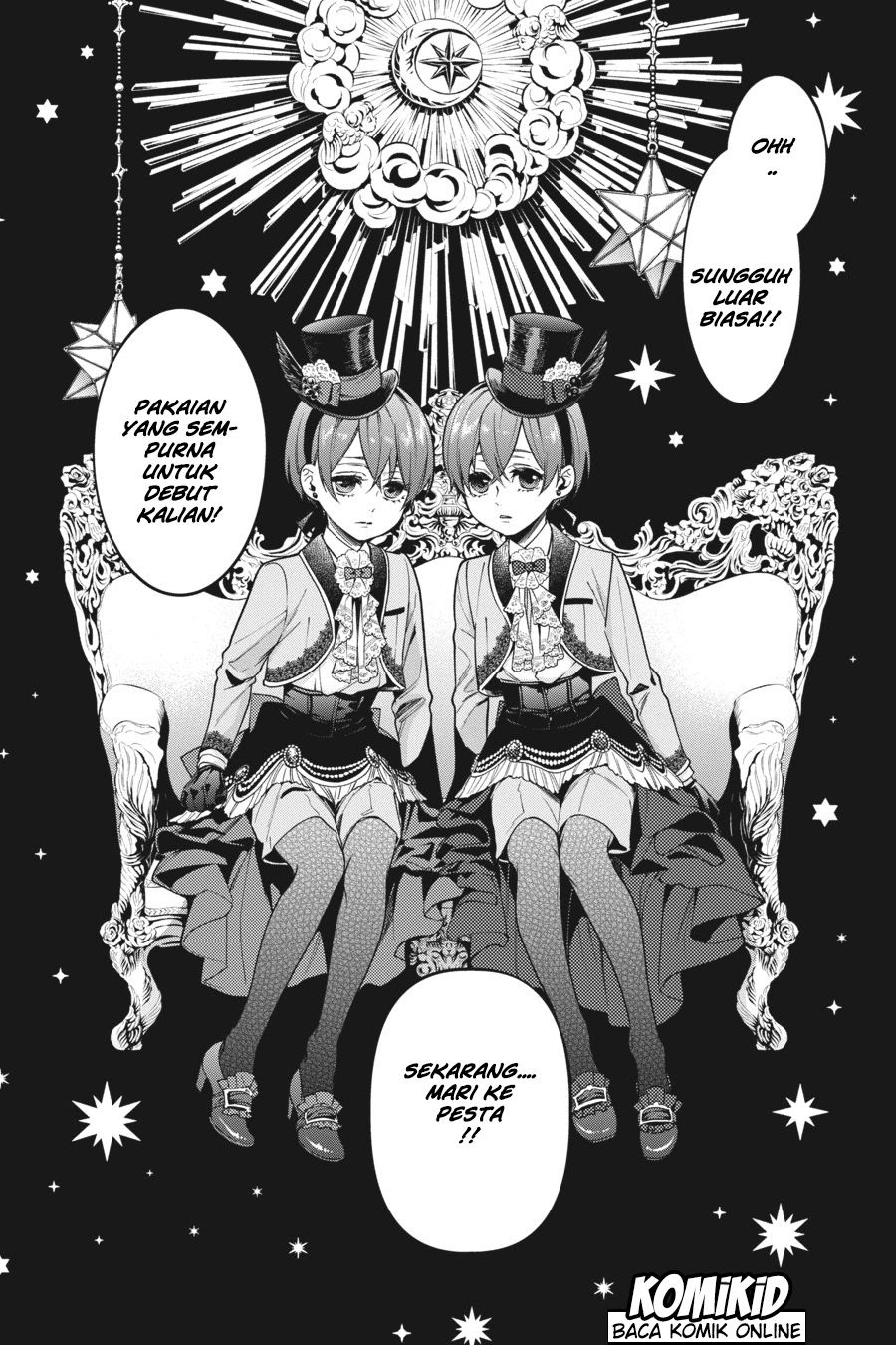 Kuroshitsuji Bab 135 halaman 24