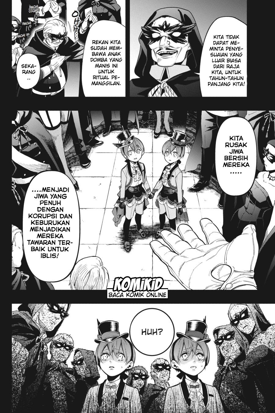 Kuroshitsuji Bab 135 halaman 28