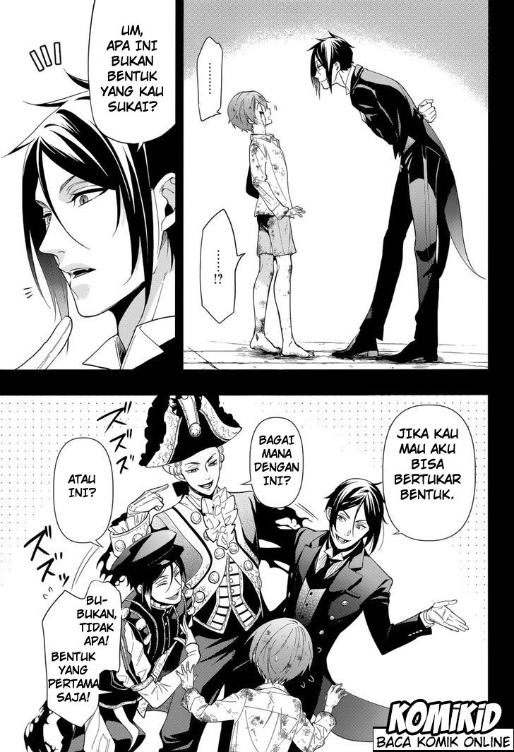 Kuroshitsuji Bab 138 halaman 17