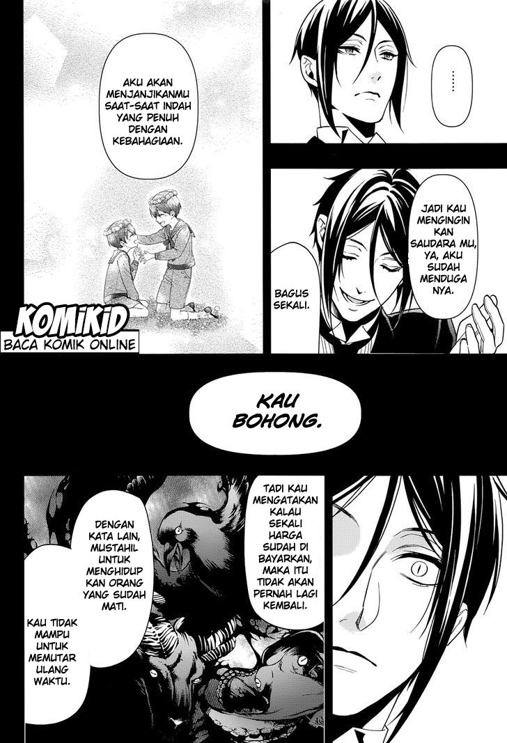Kuroshitsuji Bab 138 halaman 22
