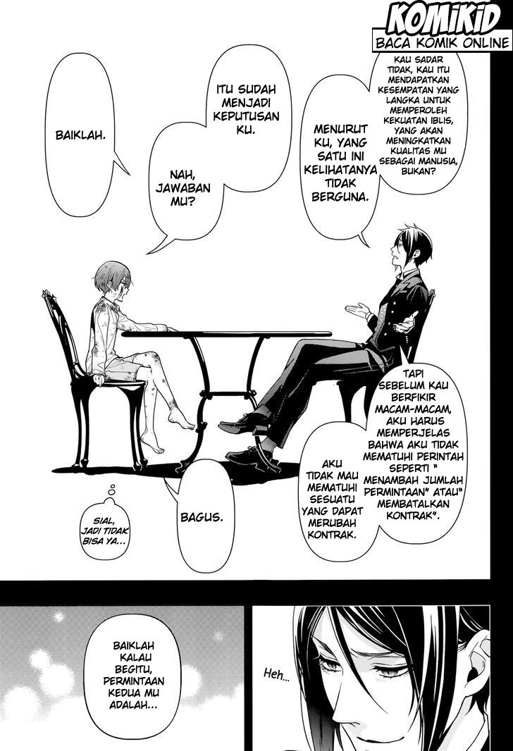 Kuroshitsuji Bab 138 halaman 33