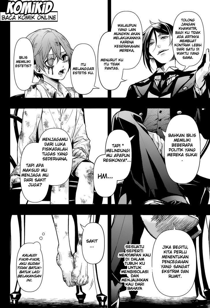 Kuroshitsuji Bab 138 halaman 40