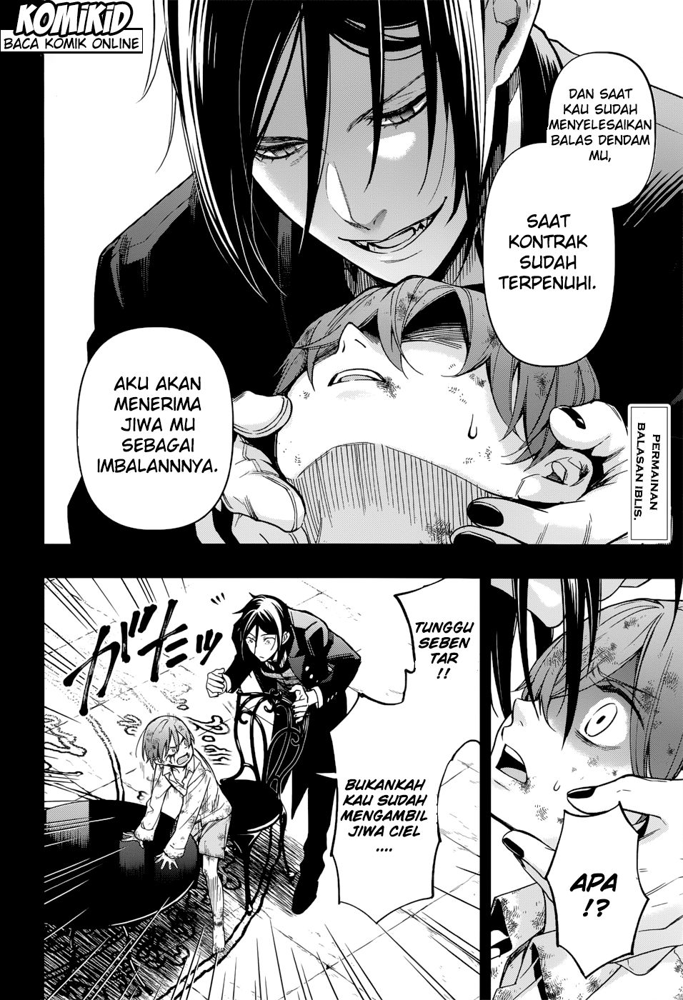 Kuroshitsuji Bab 139 halaman 4
