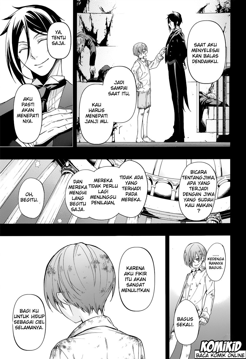 Kuroshitsuji Bab 139 halaman 7