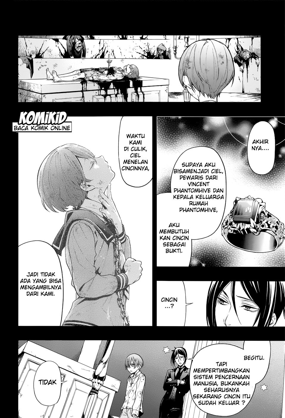 Kuroshitsuji Bab 139 halaman 8