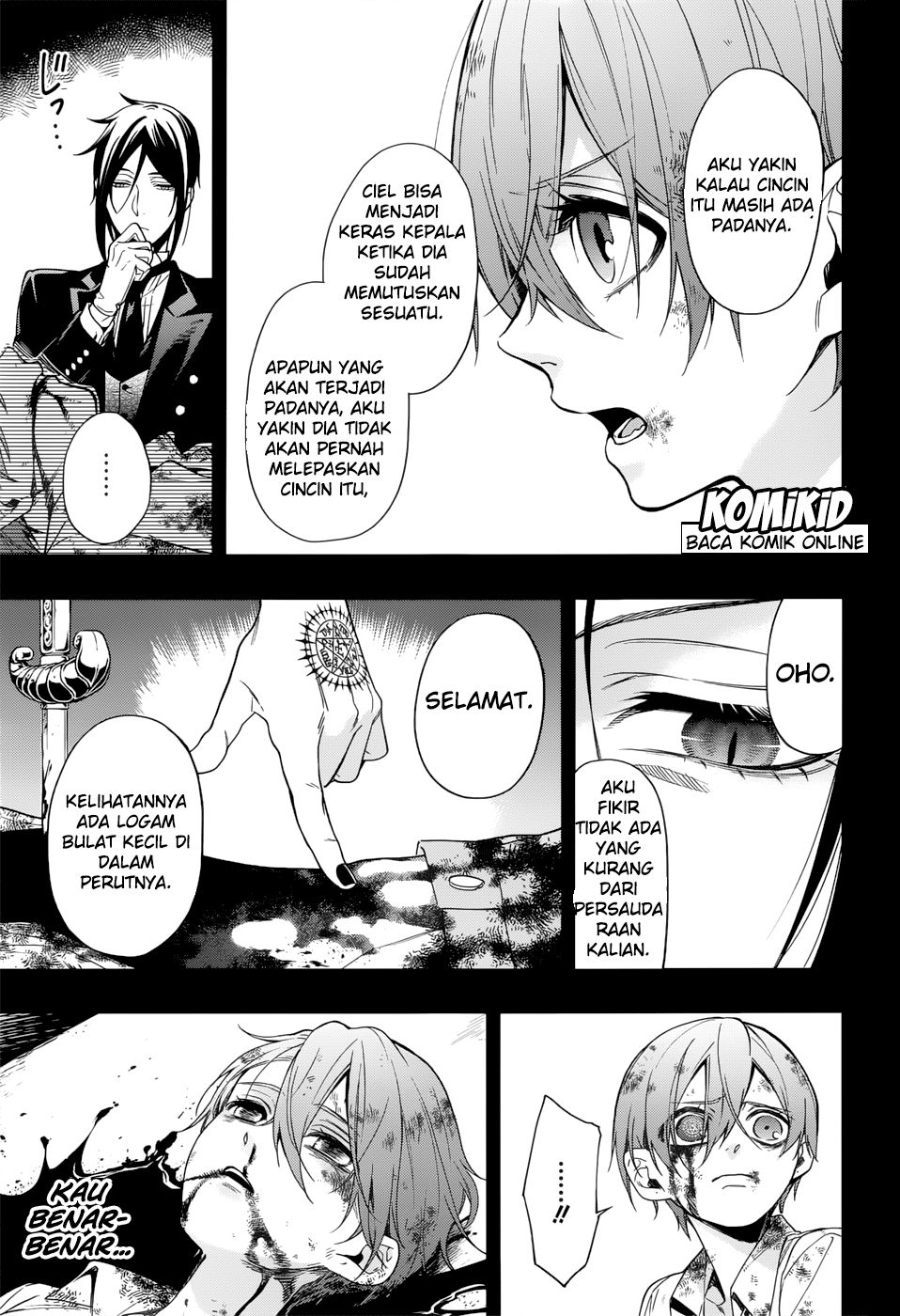 Kuroshitsuji Bab 139 halaman 9