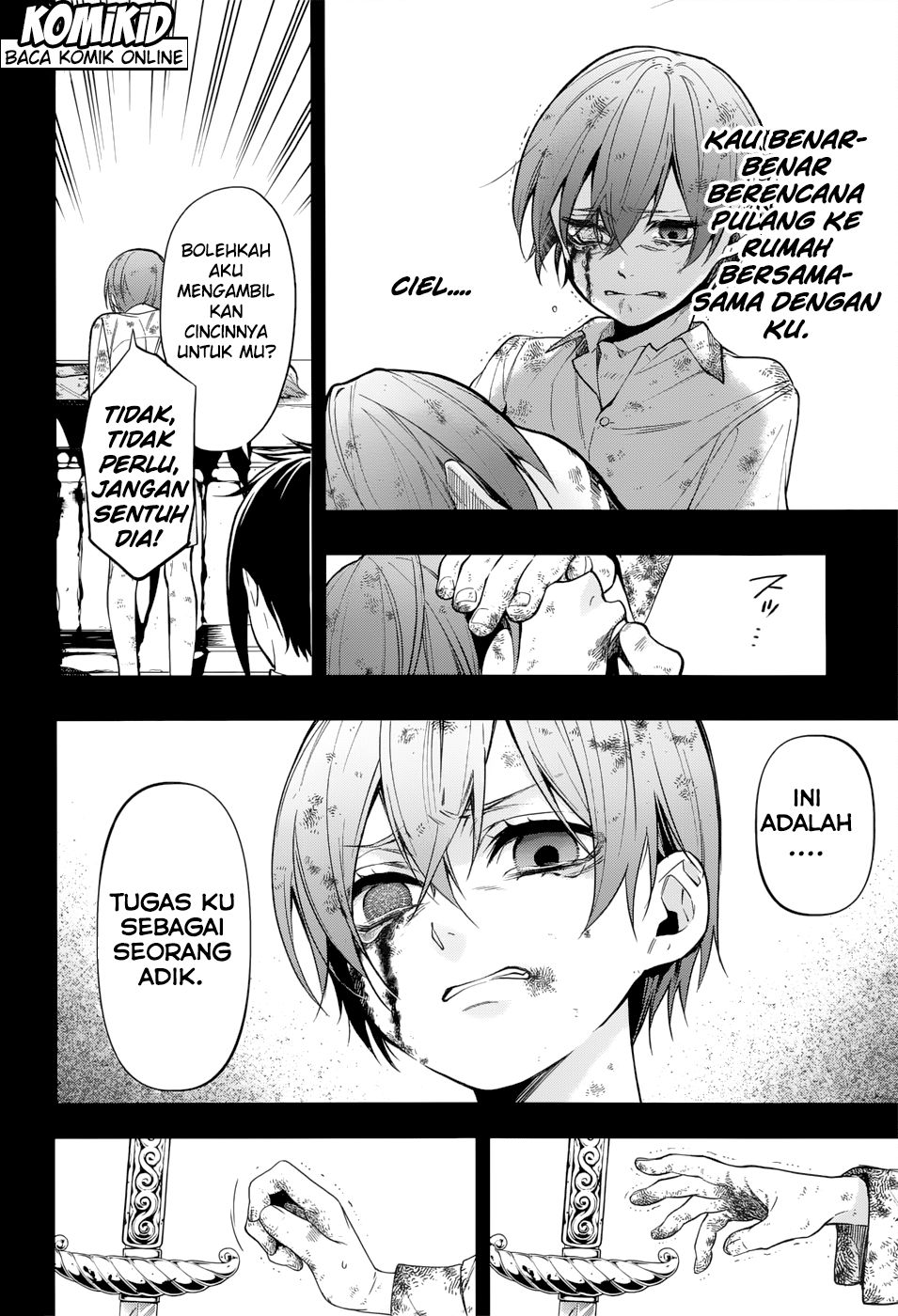 Kuroshitsuji Bab 139 halaman 10