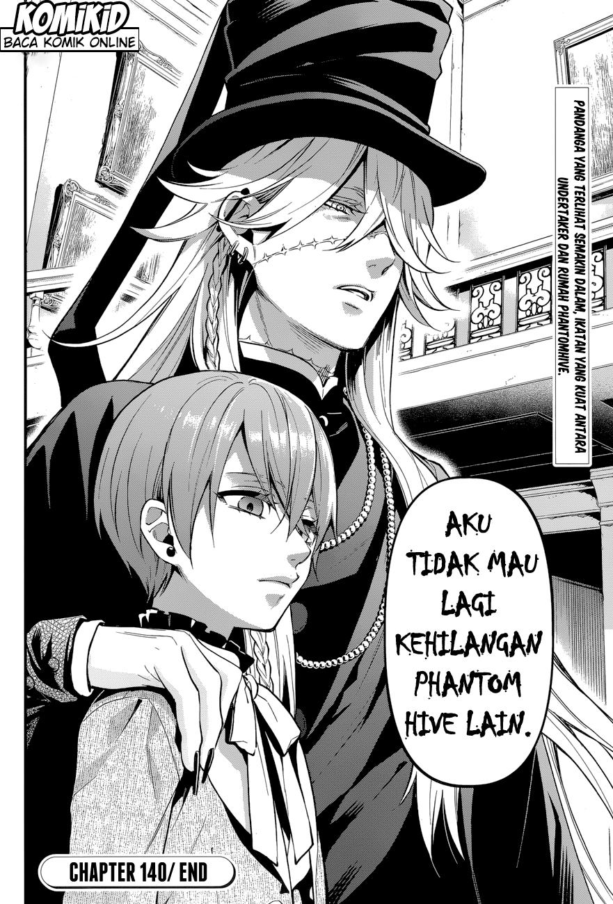 Kuroshitsuji Bab 140 halaman 19