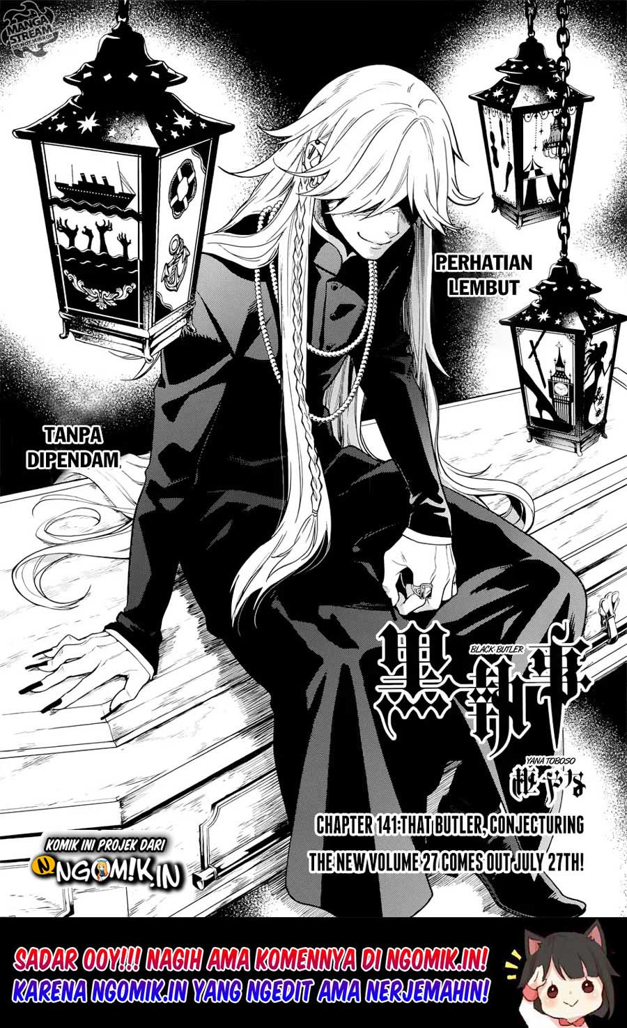Kuroshitsuji Bab 141 halaman 2