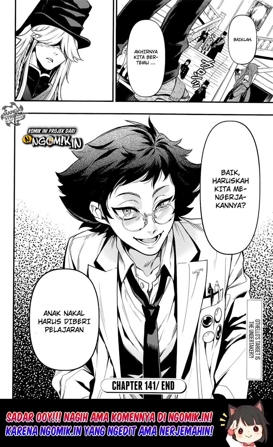 Kuroshitsuji Bab 141 halaman 21